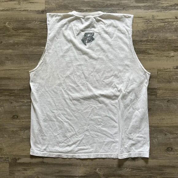 Vintage Ruff Ryders In The DMX We Trust Chopped Tank Top T-Shirt Size XXL - Picture 5 of 7